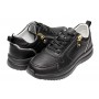 Pantofi dama casual din piele naturala - Abha Negru GSK3021N
